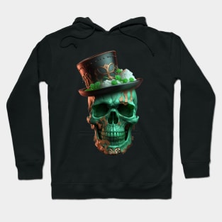 St.patrick day Leprechaun Irish sugar Scull t-shirt Hoodie